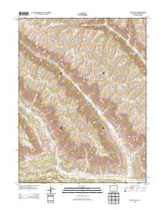 Desert Gulch Colorado Historical topographic map, 1:24000 scale, 7.5 X 7.5 Minute, Year 2013