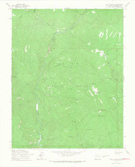 Devil Mountain Colorado Historical topographic map, 1:24000 scale, 7.5 X 7.5 Minute, Year 1964