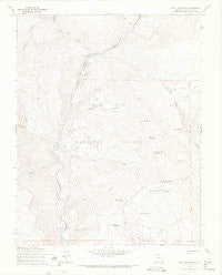 Devil Mountain Colorado Historical topographic map, 1:24000 scale, 7.5 X 7.5 Minute, Year 1964