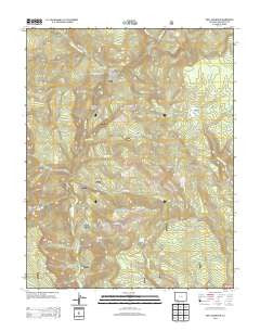 Devil Mountain Colorado Historical topographic map, 1:24000 scale, 7.5 X 7.5 Minute, Year 2013