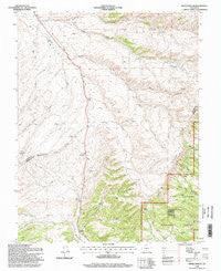 Devils Gulch Colorado Historical topographic map, 1:24000 scale, 7.5 X 7.5 Minute, Year 1994