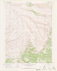 Devils Gulch Colorado Historical topographic map, 1:24000 scale, 7.5 X 7.5 Minute, Year 1960
