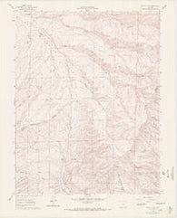 Devils Gulch Colorado Historical topographic map, 1:24000 scale, 7.5 X 7.5 Minute, Year 1960