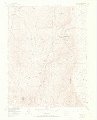 Devils Head Colorado Historical topographic map, 1:24000 scale, 7.5 X 7.5 Minute, Year 1954