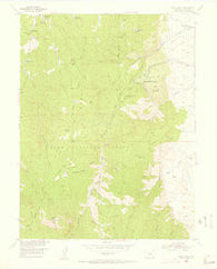 Devils Head Colorado Historical topographic map, 1:24000 scale, 7.5 X 7.5 Minute, Year 1954
