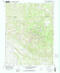 Devils Hole Gulch Colorado Historical topographic map, 1:24000 scale, 7.5 X 7.5 Minute, Year 1966