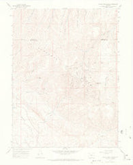 Devils Hole Gulch Colorado Historical topographic map, 1:24000 scale, 7.5 X 7.5 Minute, Year 1966