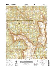 Devils Causeway Colorado Current topographic map, 1:24000 scale, 7.5 X 7.5 Minute, Year 2016