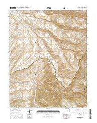 Devils Gulch Colorado Current topographic map, 1:24000 scale, 7.5 X 7.5 Minute, Year 2016