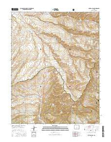 Devils Gulch Colorado Current topographic map, 1:24000 scale, 7.5 X 7.5 Minute, Year 2016