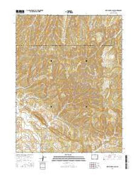 Devils Hole Gulch Colorado Current topographic map, 1:24000 scale, 7.5 X 7.5 Minute, Year 2016