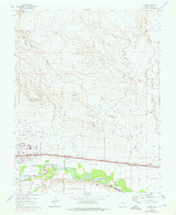 Devine Colorado Historical topographic map, 1:24000 scale, 7.5 X 7.5 Minute, Year 1960