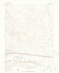 Devine Colorado Historical topographic map, 1:24000 scale, 7.5 X 7.5 Minute, Year 1960
