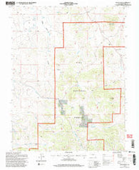 Dicks Peak Colorado Historical topographic map, 1:24000 scale, 7.5 X 7.5 Minute, Year 1994