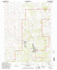 Dicks Peak Colorado Historical topographic map, 1:24000 scale, 7.5 X 7.5 Minute, Year 1994