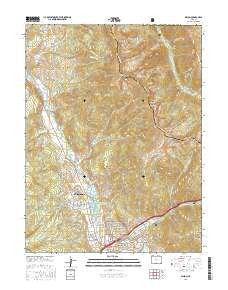 Dillon Colorado Current topographic map, 1:24000 scale, 7.5 X 7.5 Minute, Year 2016
