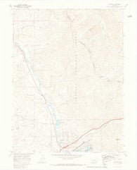 Dillon Colorado Historical topographic map, 1:24000 scale, 7.5 X 7.5 Minute, Year 1970