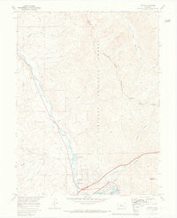 Dillon Colorado Historical topographic map, 1:24000 scale, 7.5 X 7.5 Minute, Year 1970