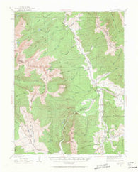 Dillon Colorado Historical topographic map, 1:62500 scale, 15 X 15 Minute, Year 1929