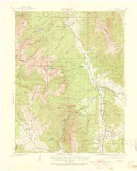 Dillon Colorado Historical topographic map, 1:62500 scale, 15 X 15 Minute, Year 1929