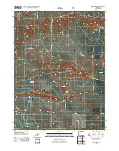 Dipper Spring Colorado Historical topographic map, 1:24000 scale, 7.5 X 7.5 Minute, Year 2011