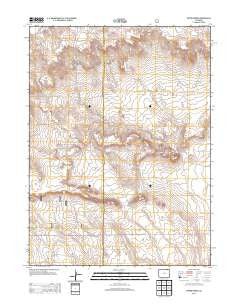 Dipper Spring Colorado Historical topographic map, 1:24000 scale, 7.5 X 7.5 Minute, Year 2013