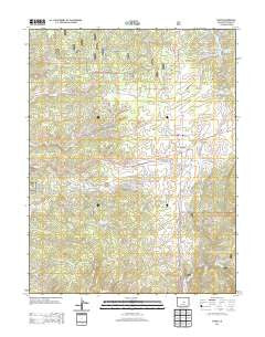 Divide Colorado Historical topographic map, 1:24000 scale, 7.5 X 7.5 Minute, Year 2013
