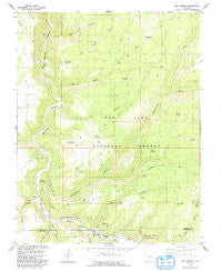 Doe Canyon Colorado Historical topographic map, 1:24000 scale, 7.5 X 7.5 Minute, Year 1993