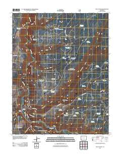 Doe Canyon Colorado Historical topographic map, 1:24000 scale, 7.5 X 7.5 Minute, Year 2011
