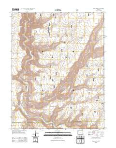 Doe Canyon Colorado Historical topographic map, 1:24000 scale, 7.5 X 7.5 Minute, Year 2013