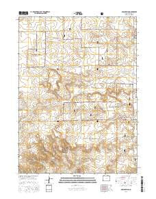 Dolan Spring Colorado Current topographic map, 1:24000 scale, 7.5 X 7.5 Minute, Year 2016
