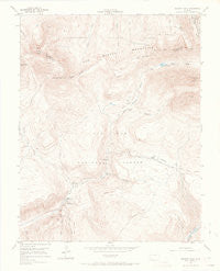 Dolores Peak Colorado Historical topographic map, 1:24000 scale, 7.5 X 7.5 Minute, Year 1953