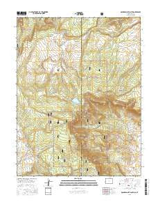 Dolores Point South Colorado Current topographic map, 1:24000 scale, 7.5 X 7.5 Minute, Year 2016