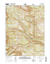 Dome Peak Colorado Current topographic map, 1:24000 scale, 7.5 X 7.5 Minute, Year 2016