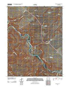 Dominguez Colorado Historical topographic map, 1:24000 scale, 7.5 X 7.5 Minute, Year 2010