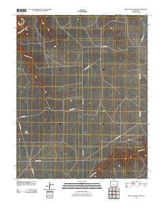 Doss Canyon South Colorado Historical topographic map, 1:24000 scale, 7.5 X 7.5 Minute, Year 2010