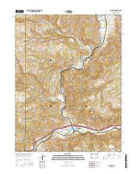 Dotsero Colorado Current topographic map, 1:24000 scale, 7.5 X 7.5 Minute, Year 2016