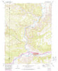 Dotsero Colorado Historical topographic map, 1:24000 scale, 7.5 X 7.5 Minute, Year 1974