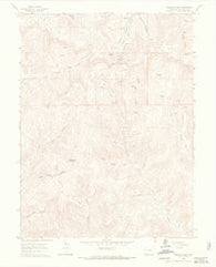 Douglas Pass Colorado Historical topographic map, 1:24000 scale, 7.5 X 7.5 Minute, Year 1964