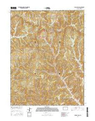 Douglas Pass Colorado Current topographic map, 1:24000 scale, 7.5 X 7.5 Minute, Year 2016