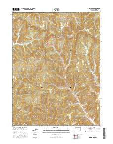 Douglas Pass Colorado Current topographic map, 1:24000 scale, 7.5 X 7.5 Minute, Year 2016
