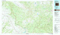 Dove Creek Colorado Historical topographic map, 1:100000 scale, 30 X 60 Minute, Year 1982