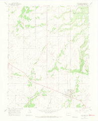 Dove Creek Colorado Historical topographic map, 1:24000 scale, 7.5 X 7.5 Minute, Year 1964