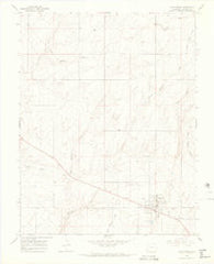 Dove Creek Colorado Historical topographic map, 1:24000 scale, 7.5 X 7.5 Minute, Year 1964