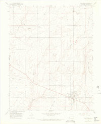 Dove Creek Colorado Historical topographic map, 1:24000 scale, 7.5 X 7.5 Minute, Year 1964