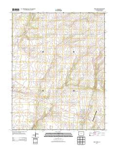 Dove Creek Colorado Historical topographic map, 1:24000 scale, 7.5 X 7.5 Minute, Year 2013