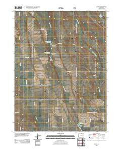 Dover Colorado Historical topographic map, 1:24000 scale, 7.5 X 7.5 Minute, Year 2011