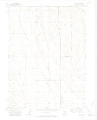 Dover Colorado Historical topographic map, 1:24000 scale, 7.5 X 7.5 Minute, Year 1972