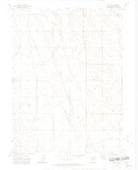 Dover Colorado Historical topographic map, 1:24000 scale, 7.5 X 7.5 Minute, Year 1972