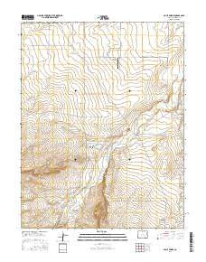Doyle Bridge Colorado Current topographic map, 1:24000 scale, 7.5 X 7.5 Minute, Year 2016
